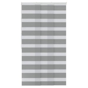 Panneaux japonais occultant gris thermique - 50x250cm - Store-Direct