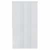 Panneaux japonais voile blanc rayé - 50x250cm basique
