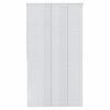 Panneaux japonais voile blanc rayé - 50x250cm basique