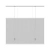 Store plissé standard libre tamisant blanc éclatant fulltone plus