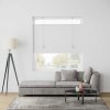 Store plissé standard libre occultant blanc lait fulltone plus