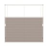 Store plissé standard libre tamisant marron premium