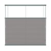 Store plissé standard libre tamisant anthracite premium