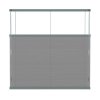 Store plissé standard libre tamisant anthracite pointillé premium
