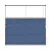 Store plissé standard libre occultant bleu brillant premium