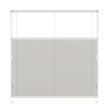 Store plissé tendus avec cordon tamisant blanc cristal premium