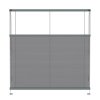Store plissé tendus avec cordon tamisant anthracite foncé premium